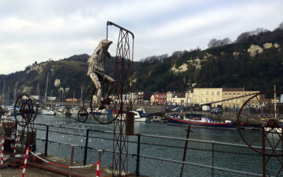 New Dolphin sculpture at Cullins Yard